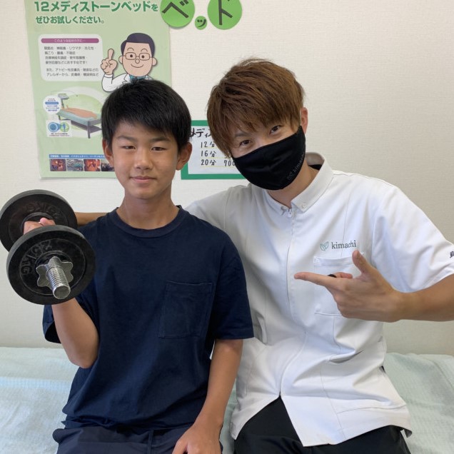 身体を温めるためのウォ－ミングアップ指導