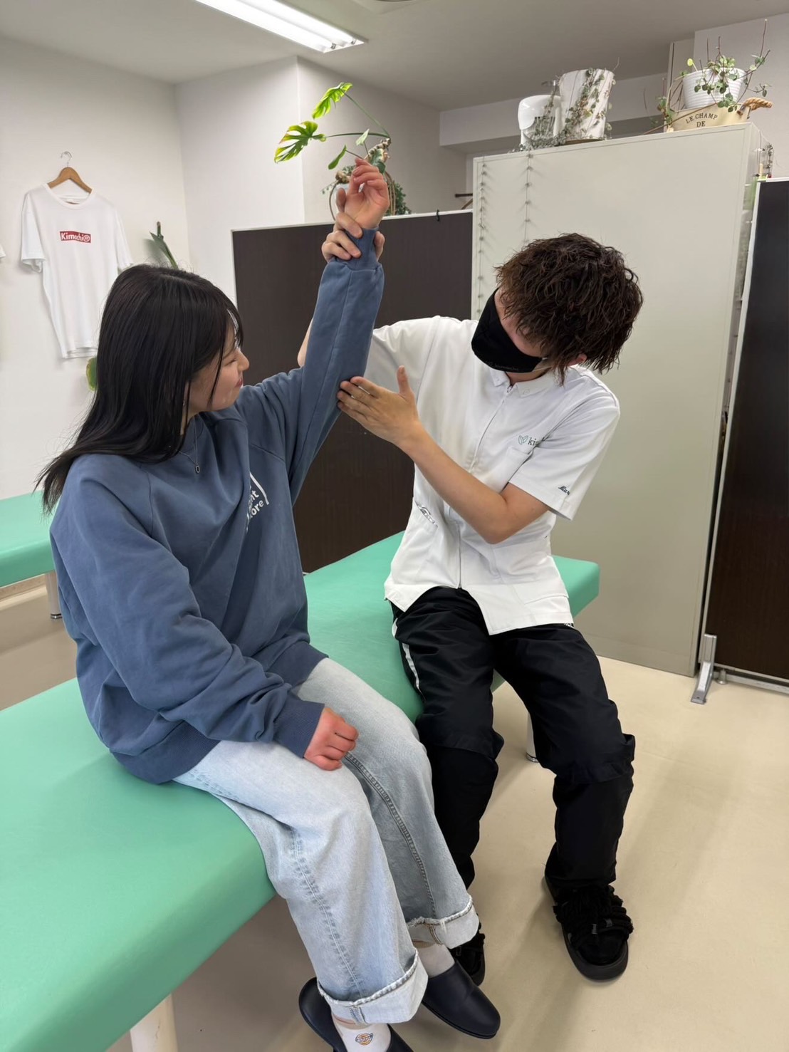 検査をするはせくら喜まち整骨院